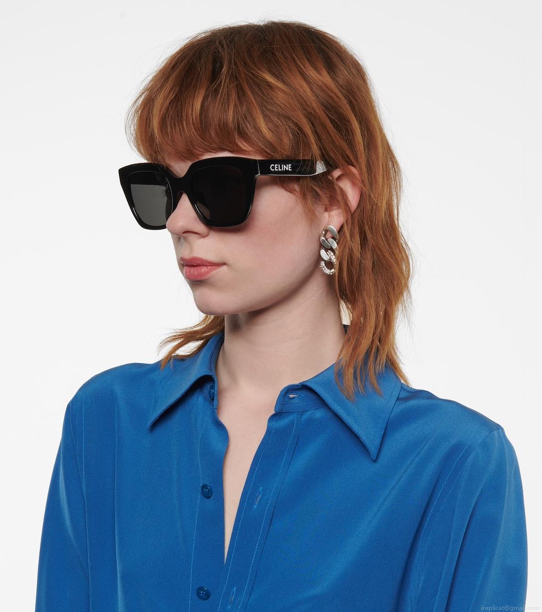 Celine EyewearSquare acetate sunglasses