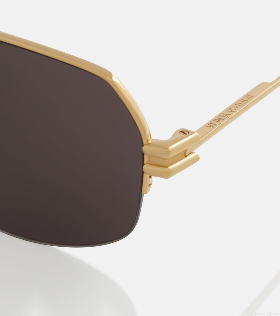 Bottega VenetaAviator sunglasses