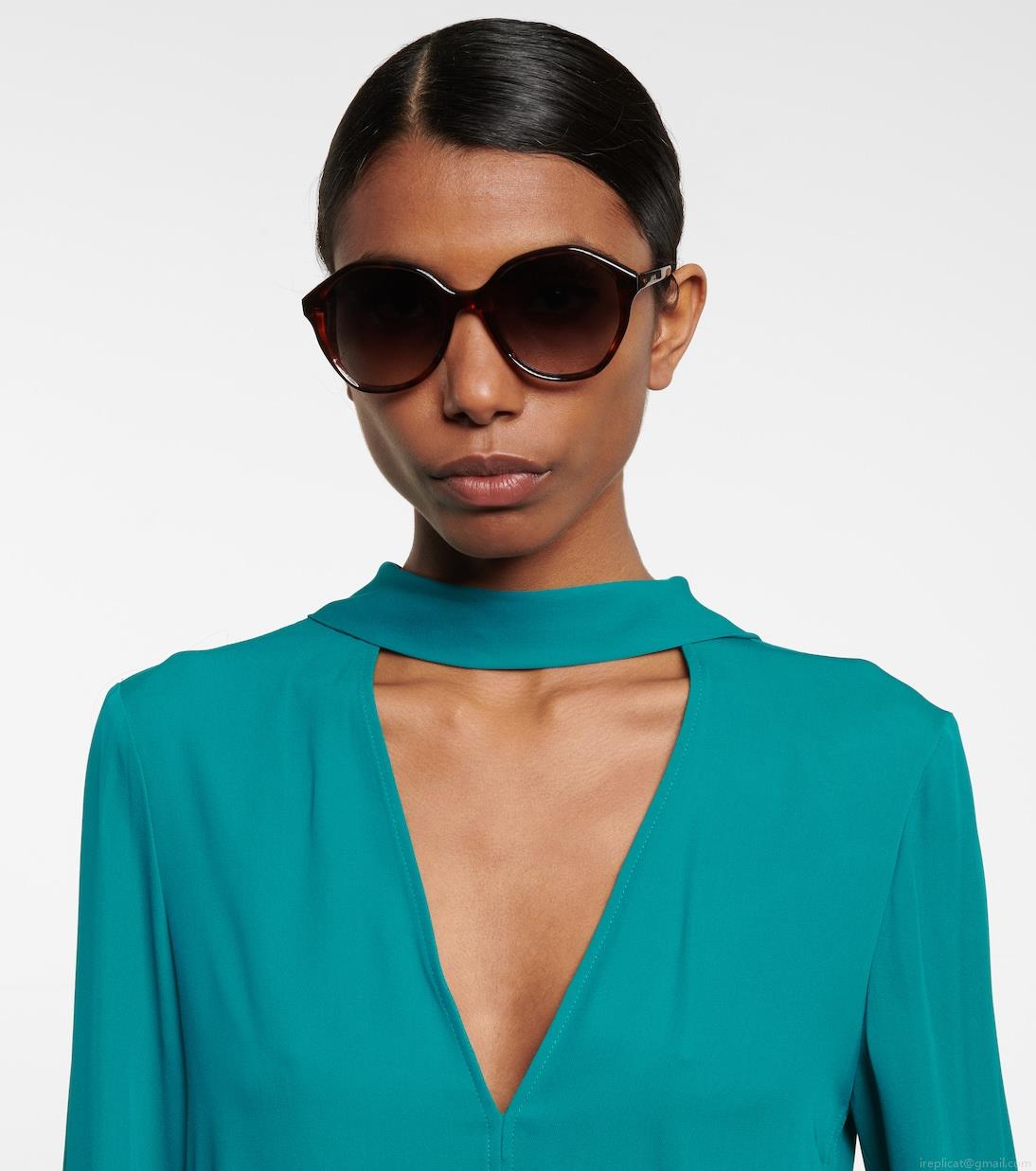 Celine EyewearOversized round sunglasses