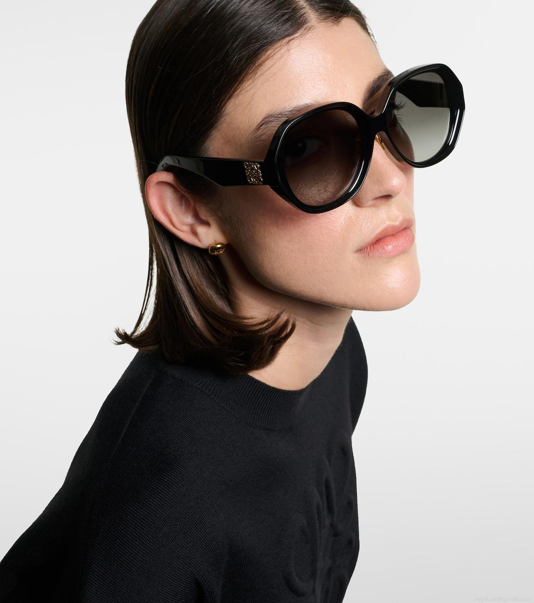 LoeweAnagram round sunglasses