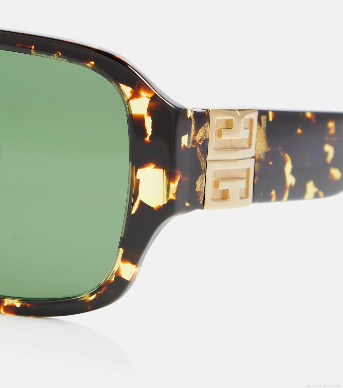 Givenchy4G square tortoiseshell sunglasses