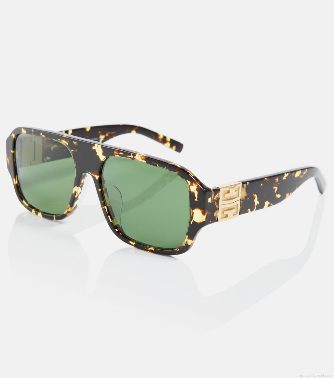 Givenchy4G square tortoiseshell sunglasses