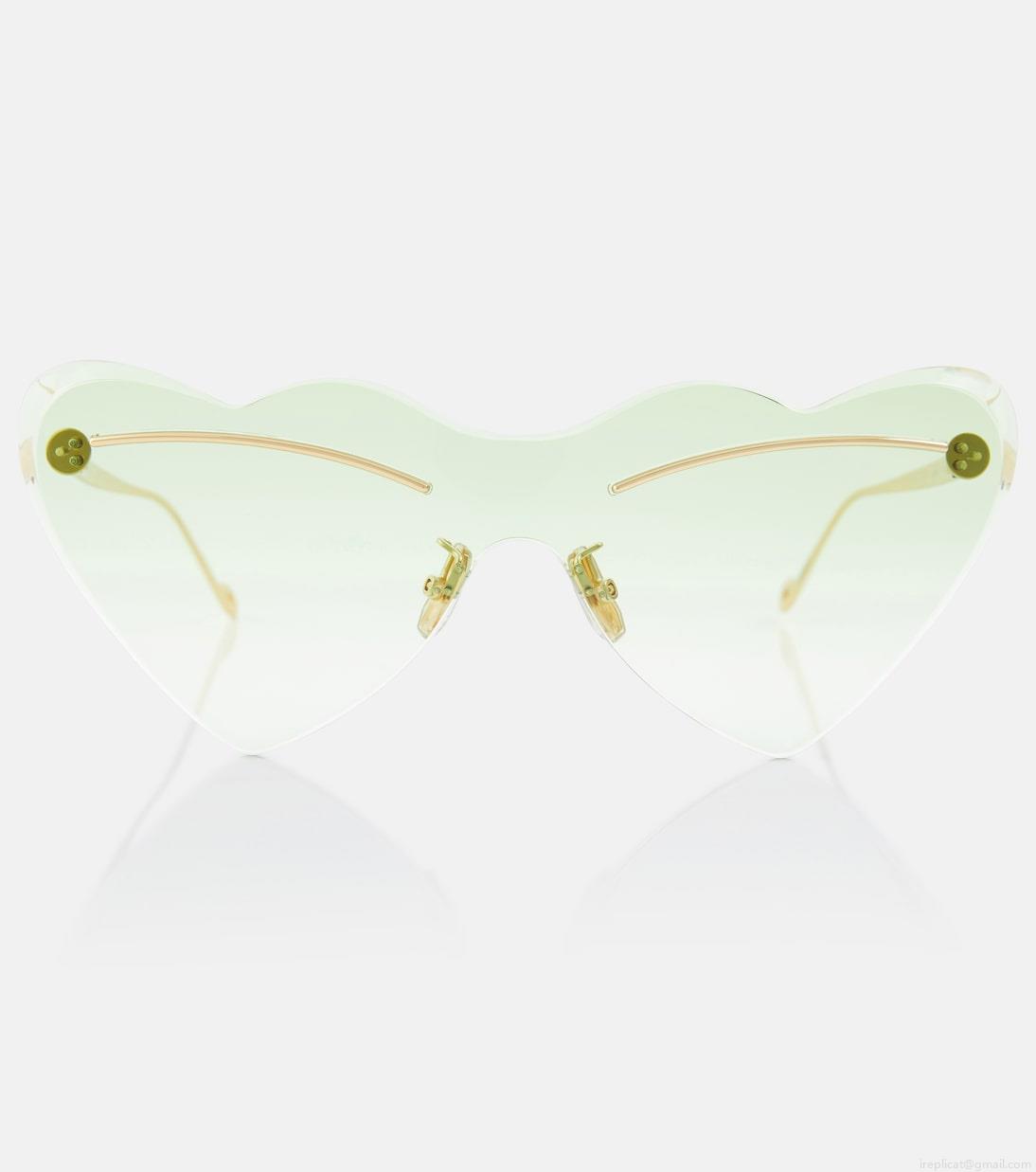 LoewePaula\'s Ibiza heart-shaped sunglasses