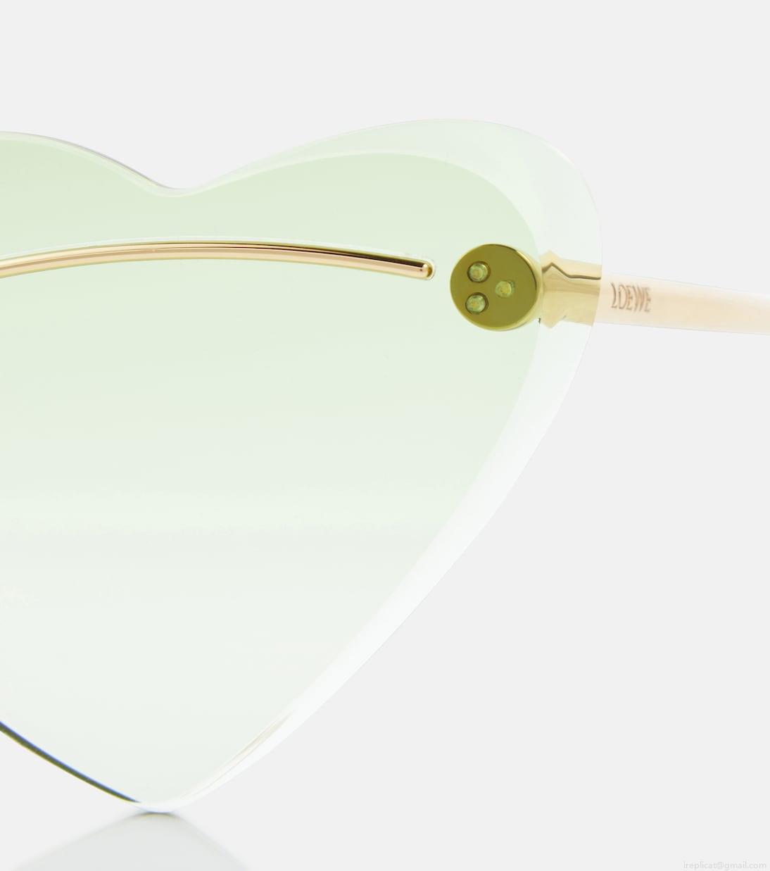 LoewePaula\'s Ibiza heart-shaped sunglasses