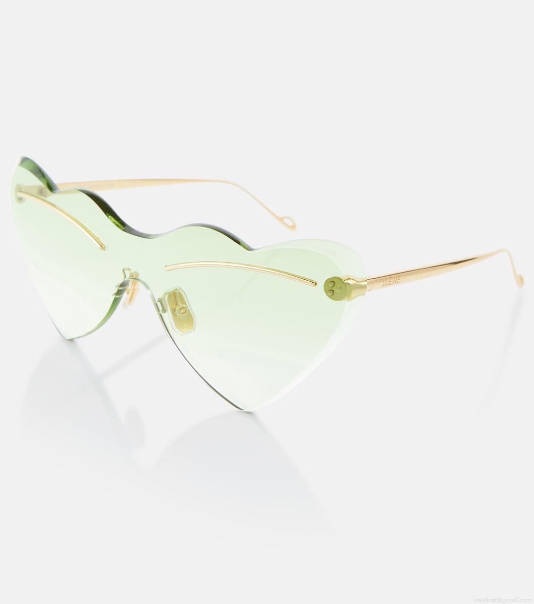 LoewePaula\'s Ibiza heart-shaped sunglasses