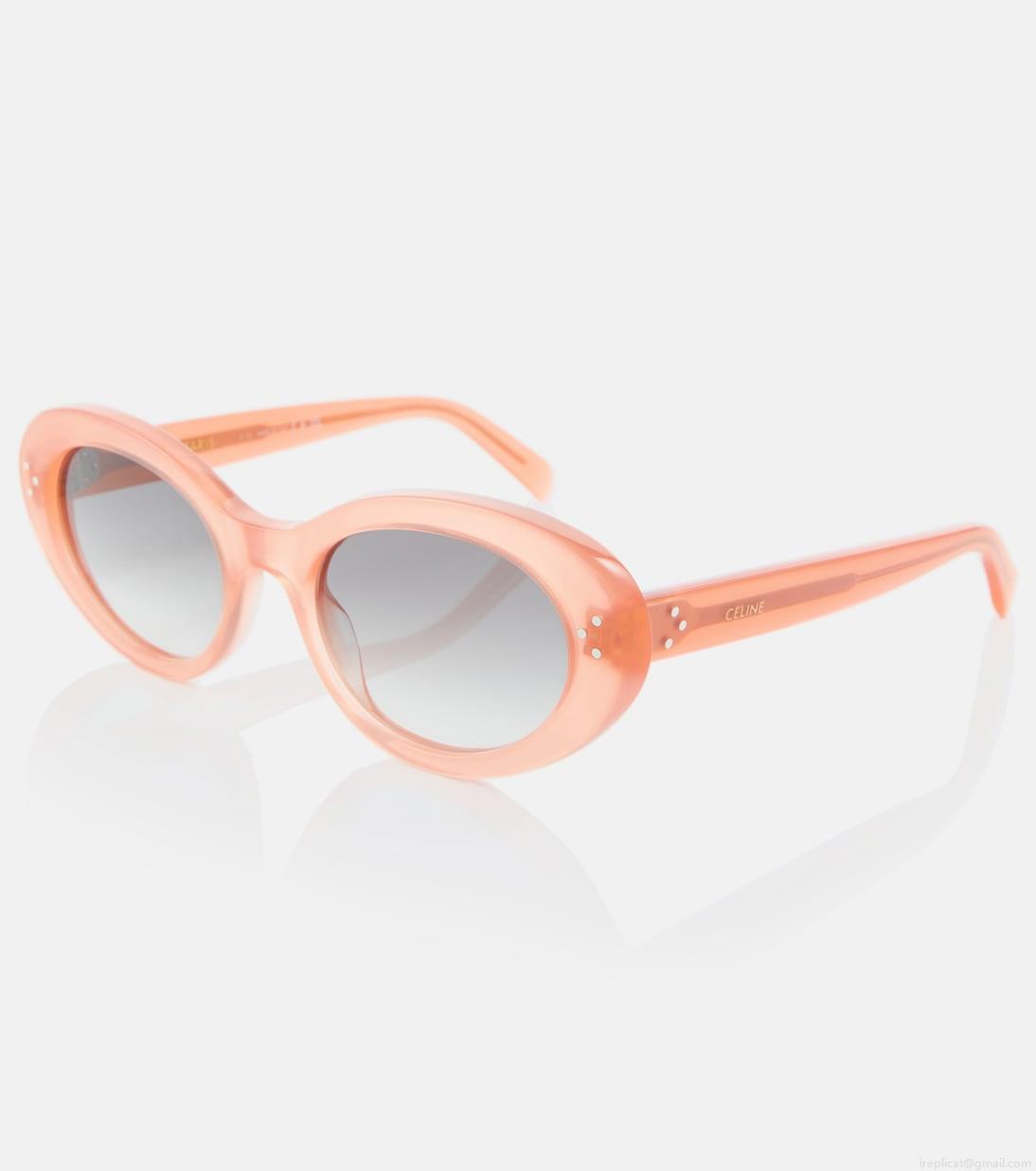 Celine EyewearTriomphe 01 oval sunglasses