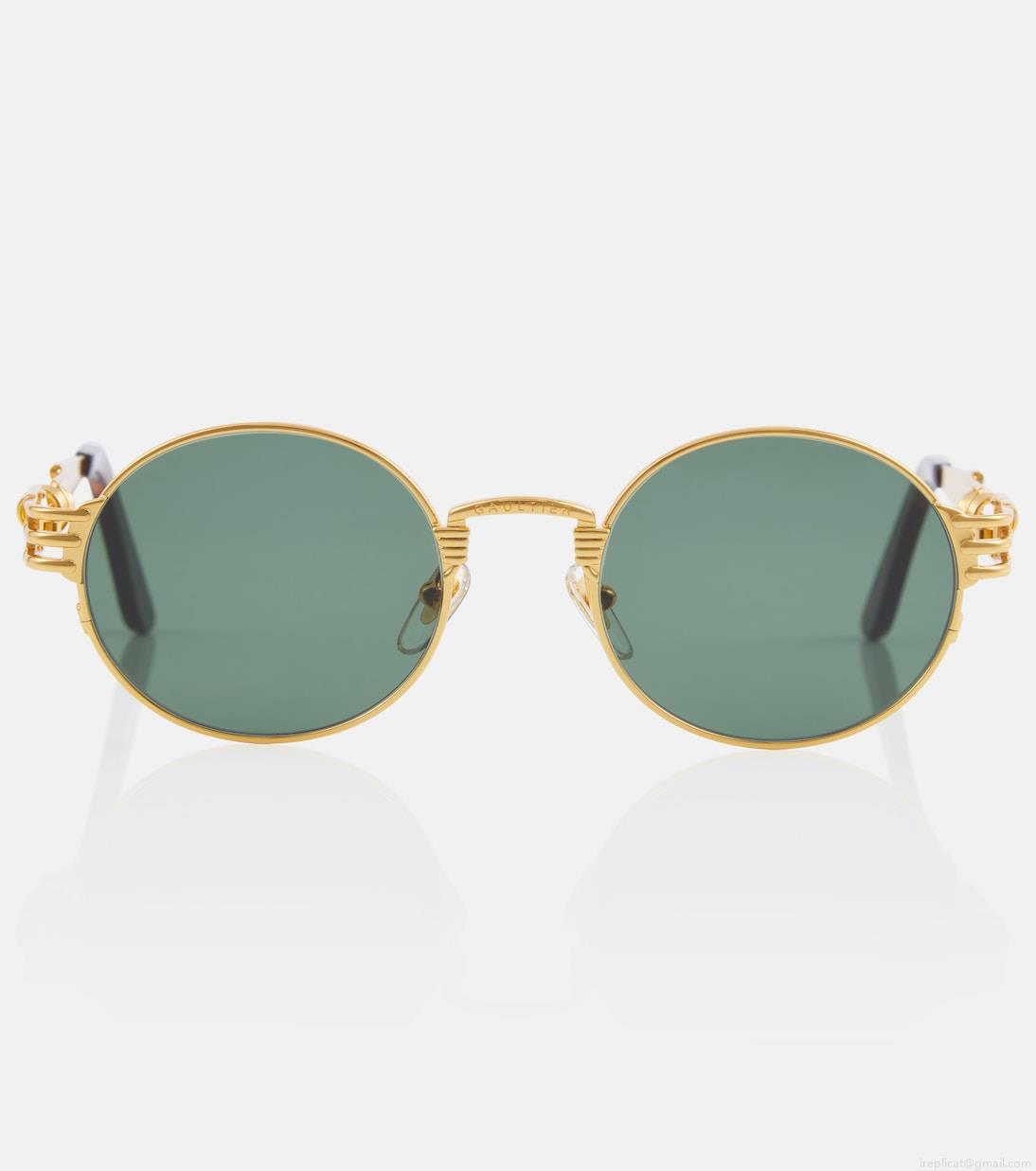 Jean Paul Gaultierx Karim Benzema 56-6106 round sunglasses