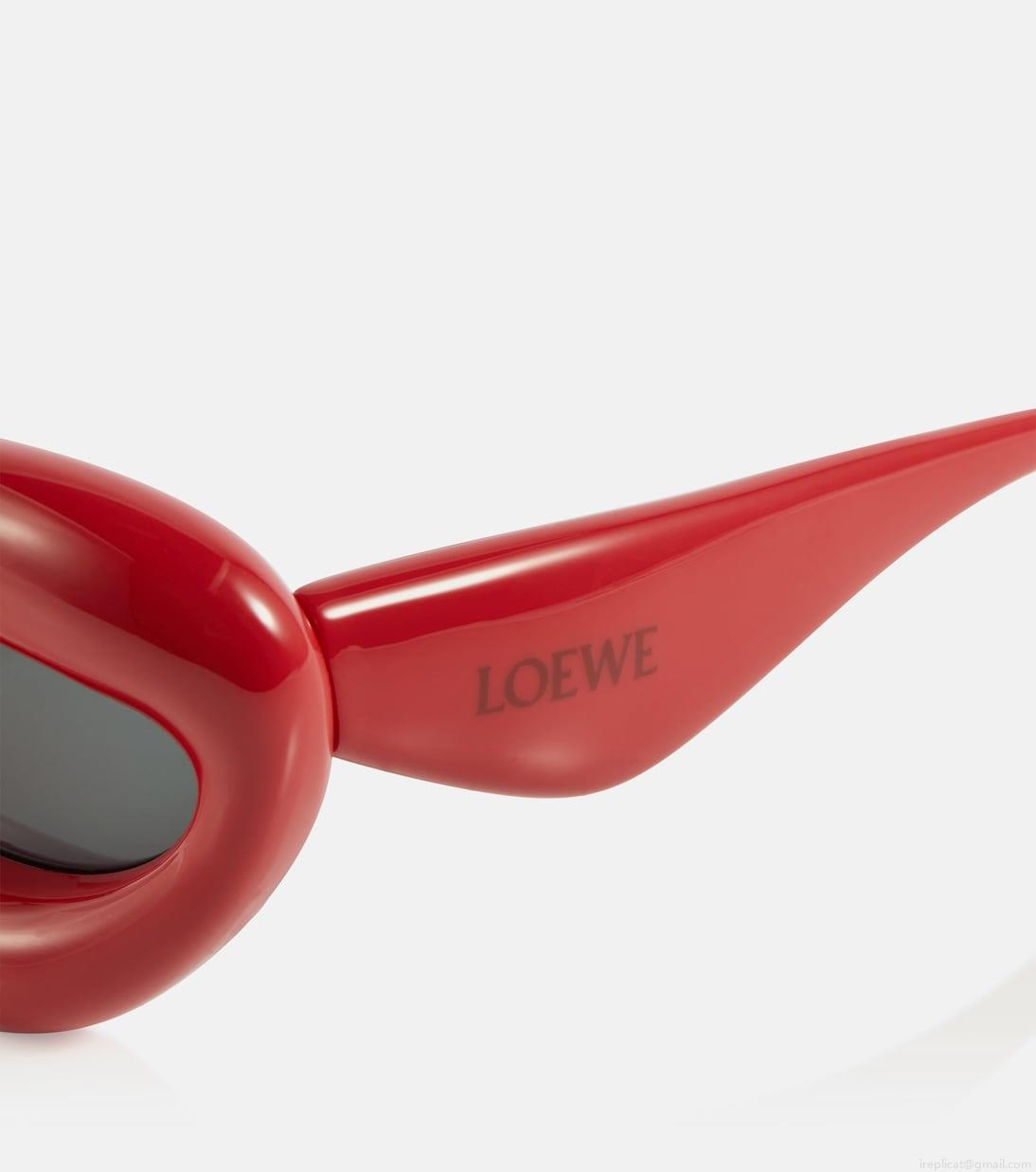 LoeweInflated cat-eye sunglasses