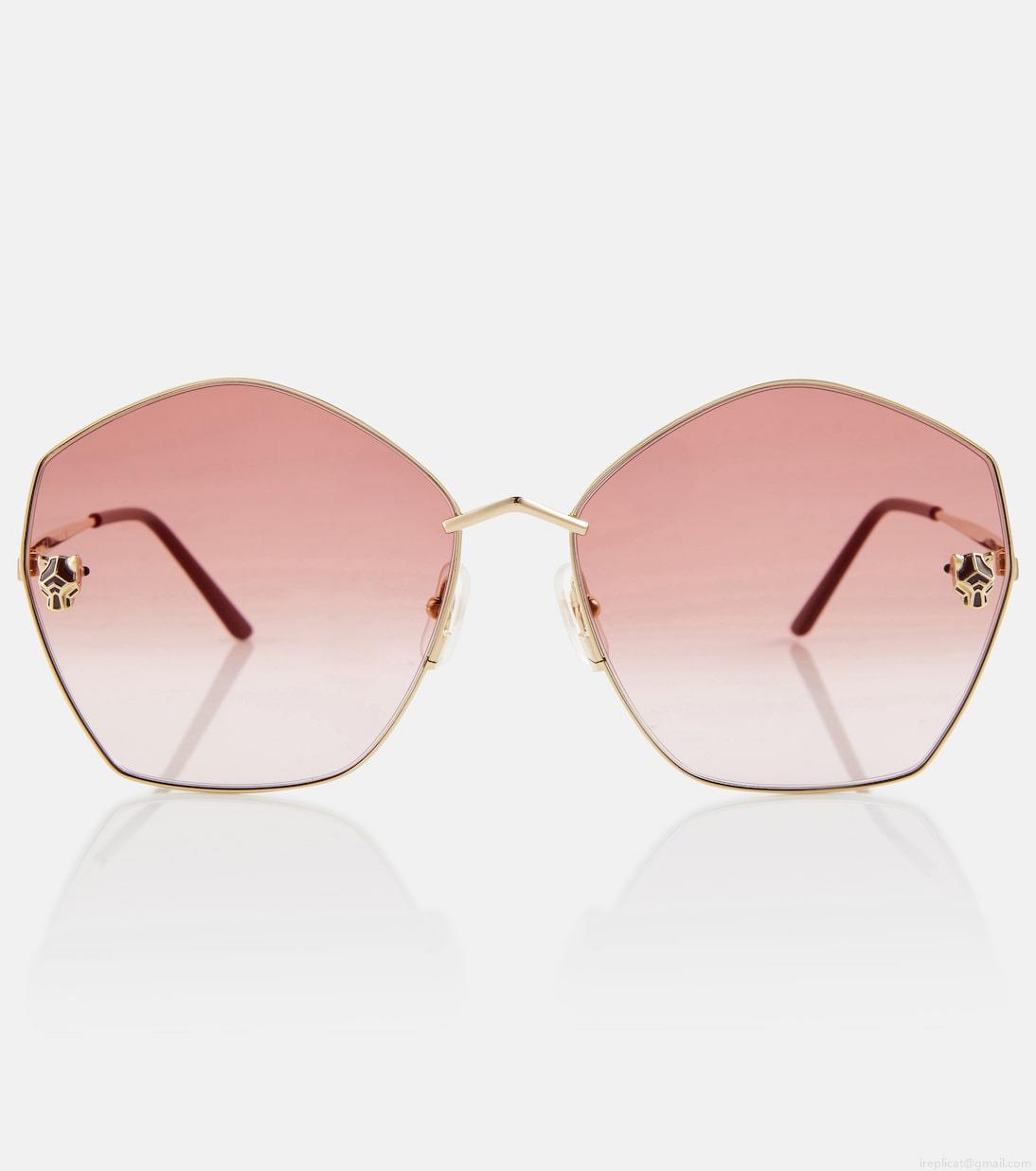 Cartier Eyewear CollectionPanthère de Cartier oversized sunglasses