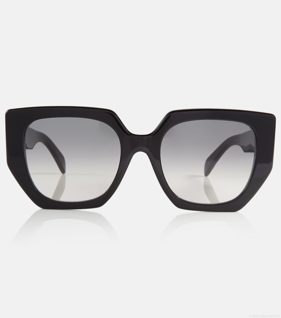 Celine EyewearTriomphe oversized square sunglasses