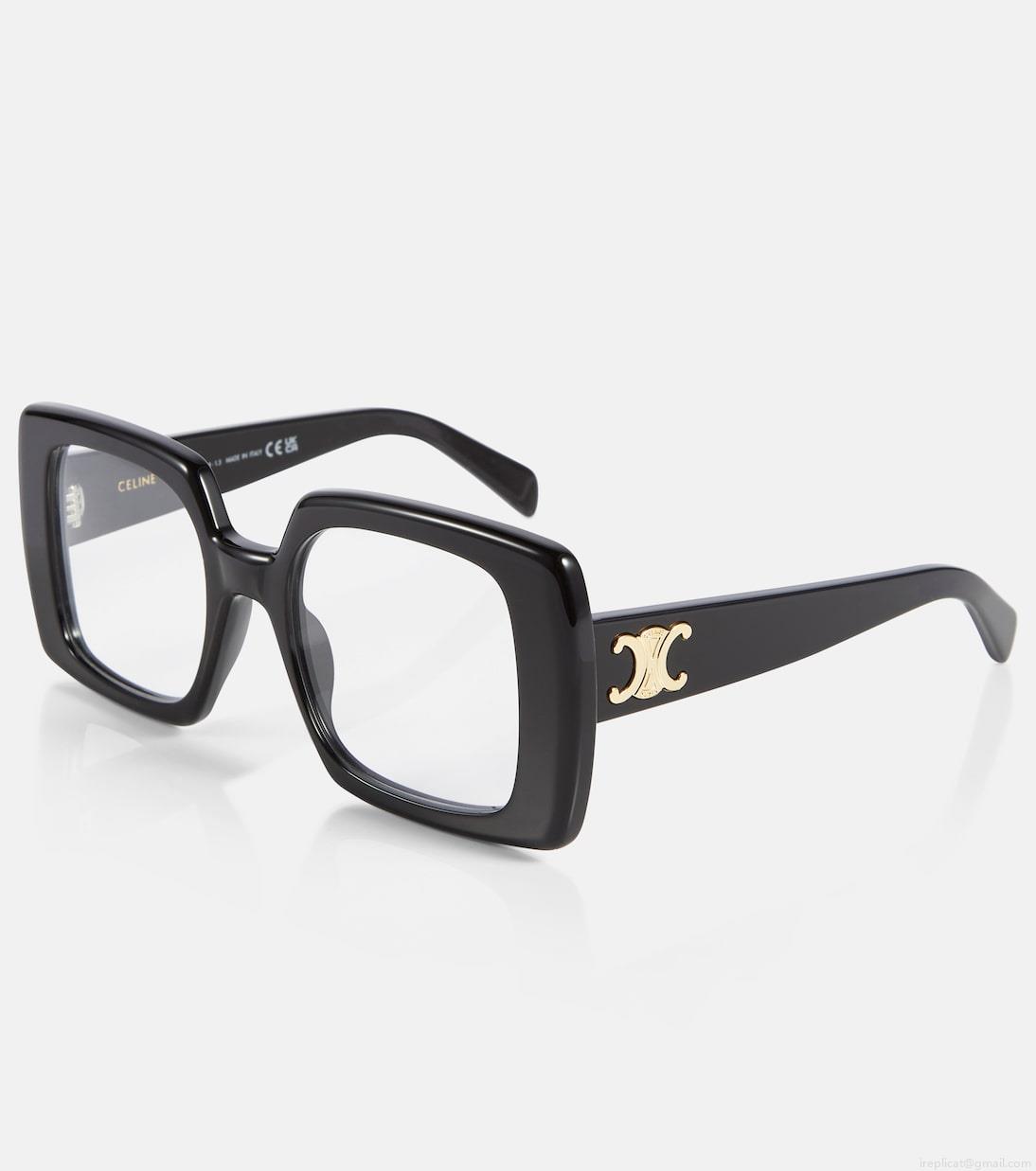 Celine EyewearTriomphe square glasses