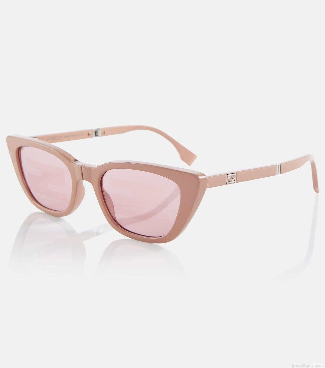 FendiFoldable acetate sunglasses