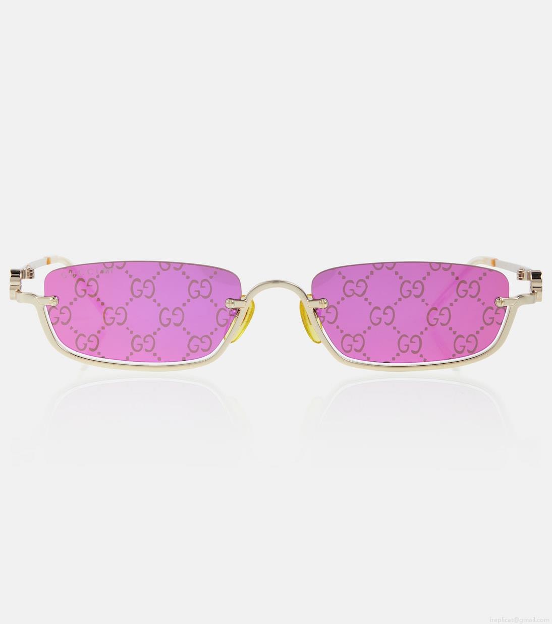 GucciGG rectangular sunglasses