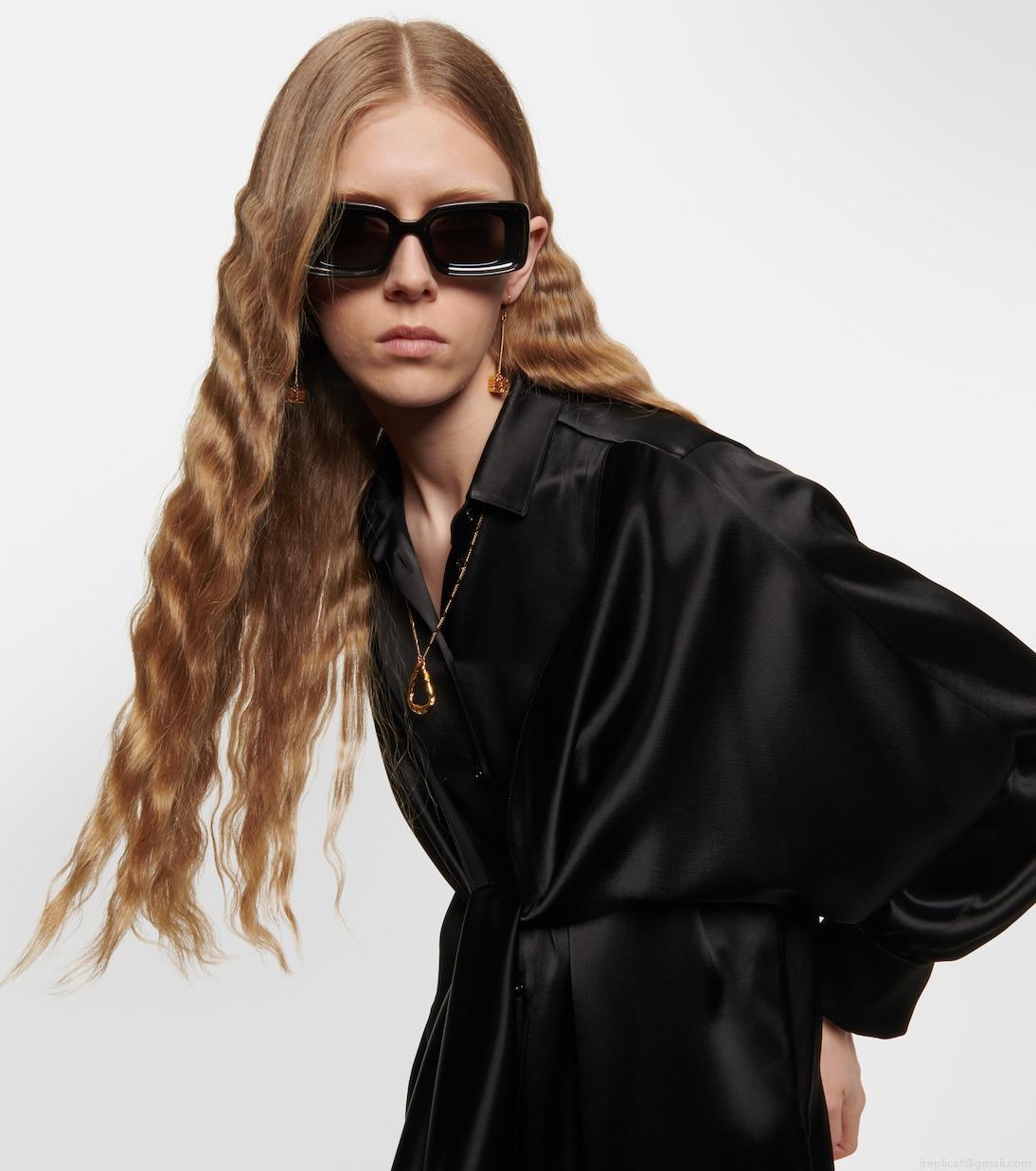 LoeweAnagram rectangular sunglasses