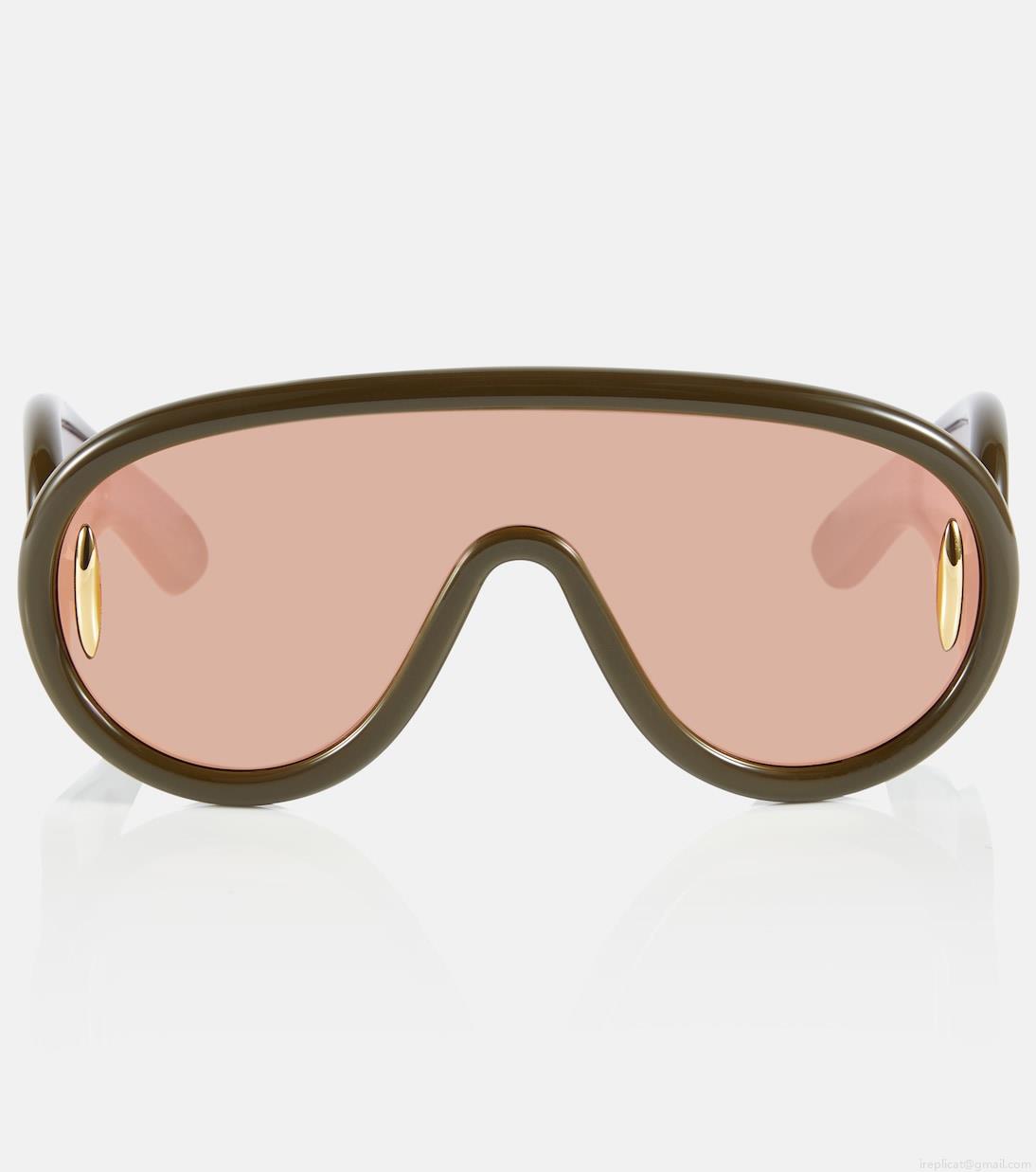 LoeweOversized aviator sunglasses