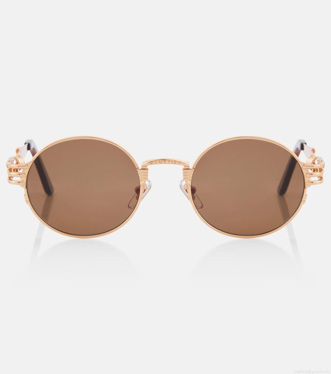 Jean Paul Gaultierx Karim Benzema 56-6106 round sunglasses