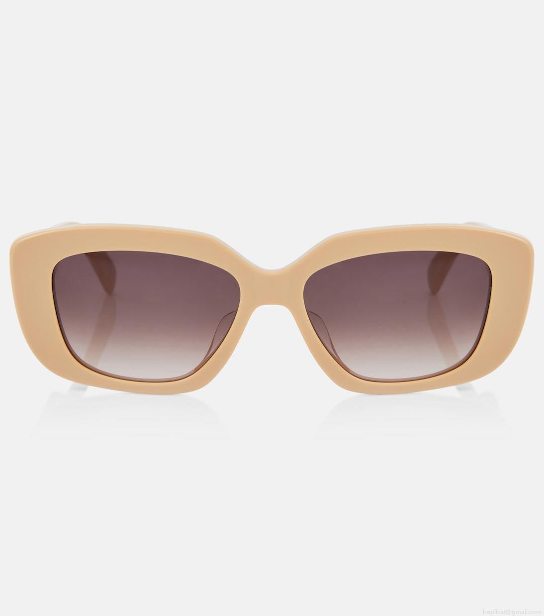 Celine EyewearTriomphe rectangular sunglasses