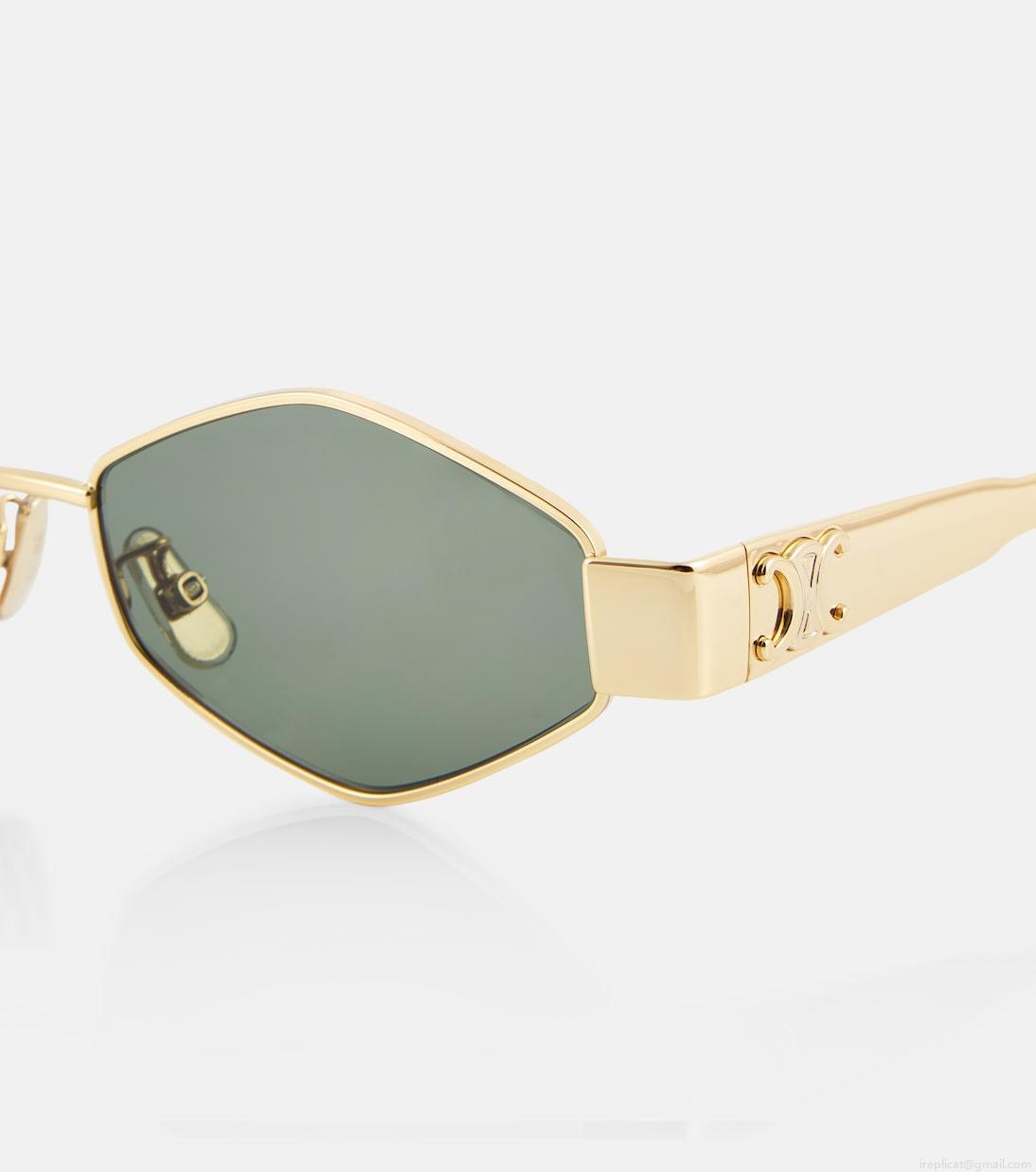 Celine EyewearTriomphe geometric sunglasses