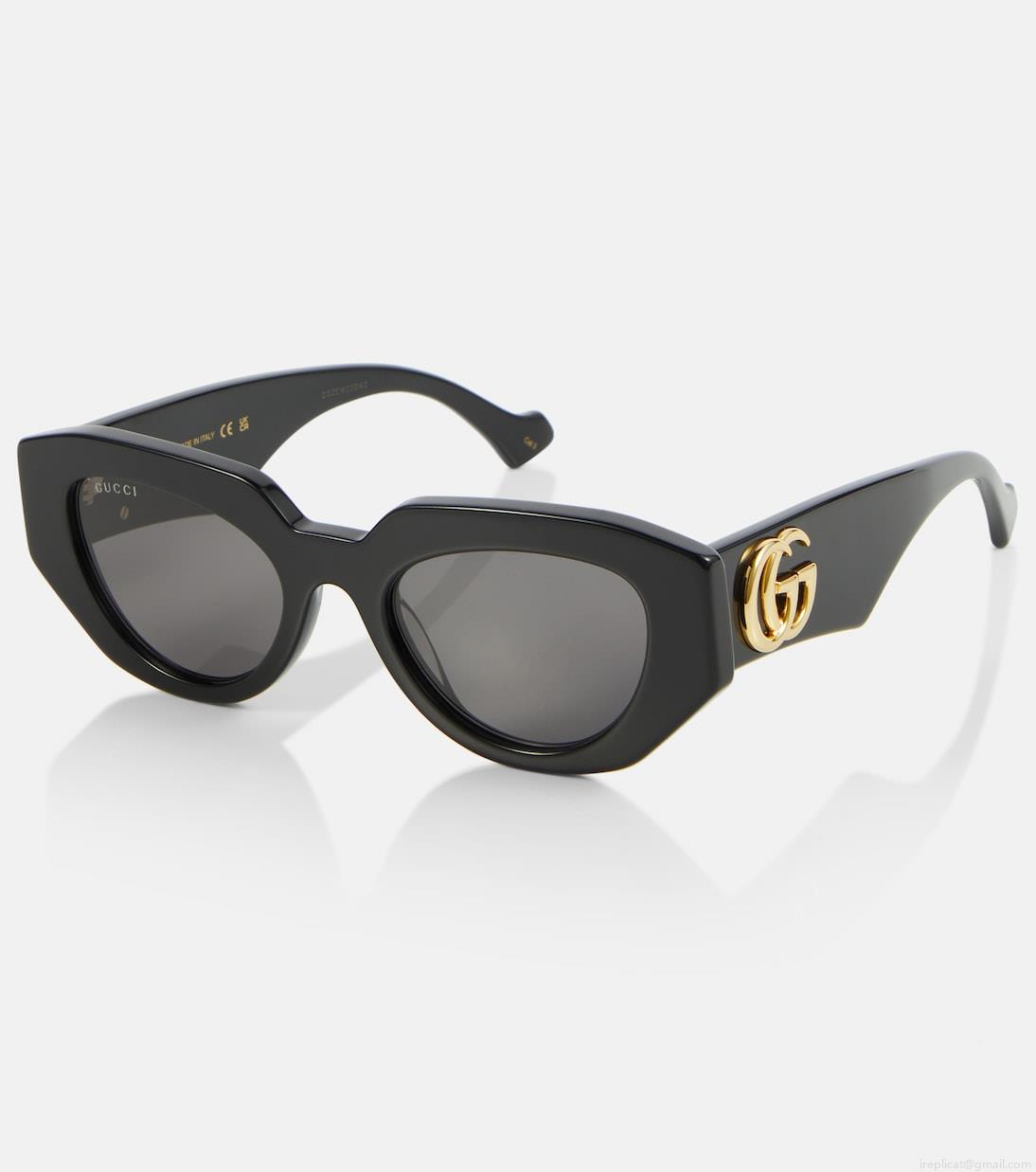 GucciGeometric sunglasses