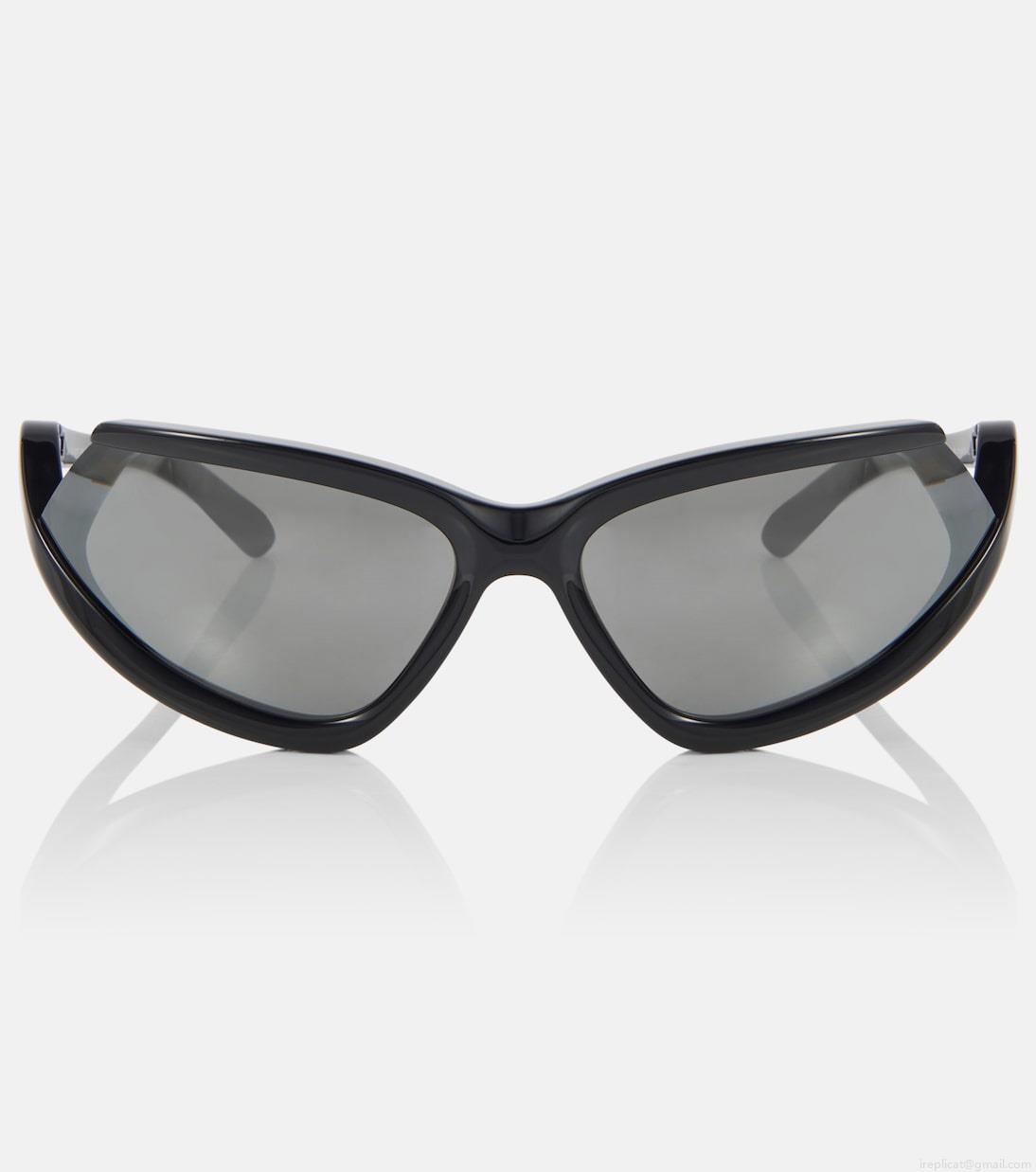 BalenciagaSide Xpander oval sunglasses