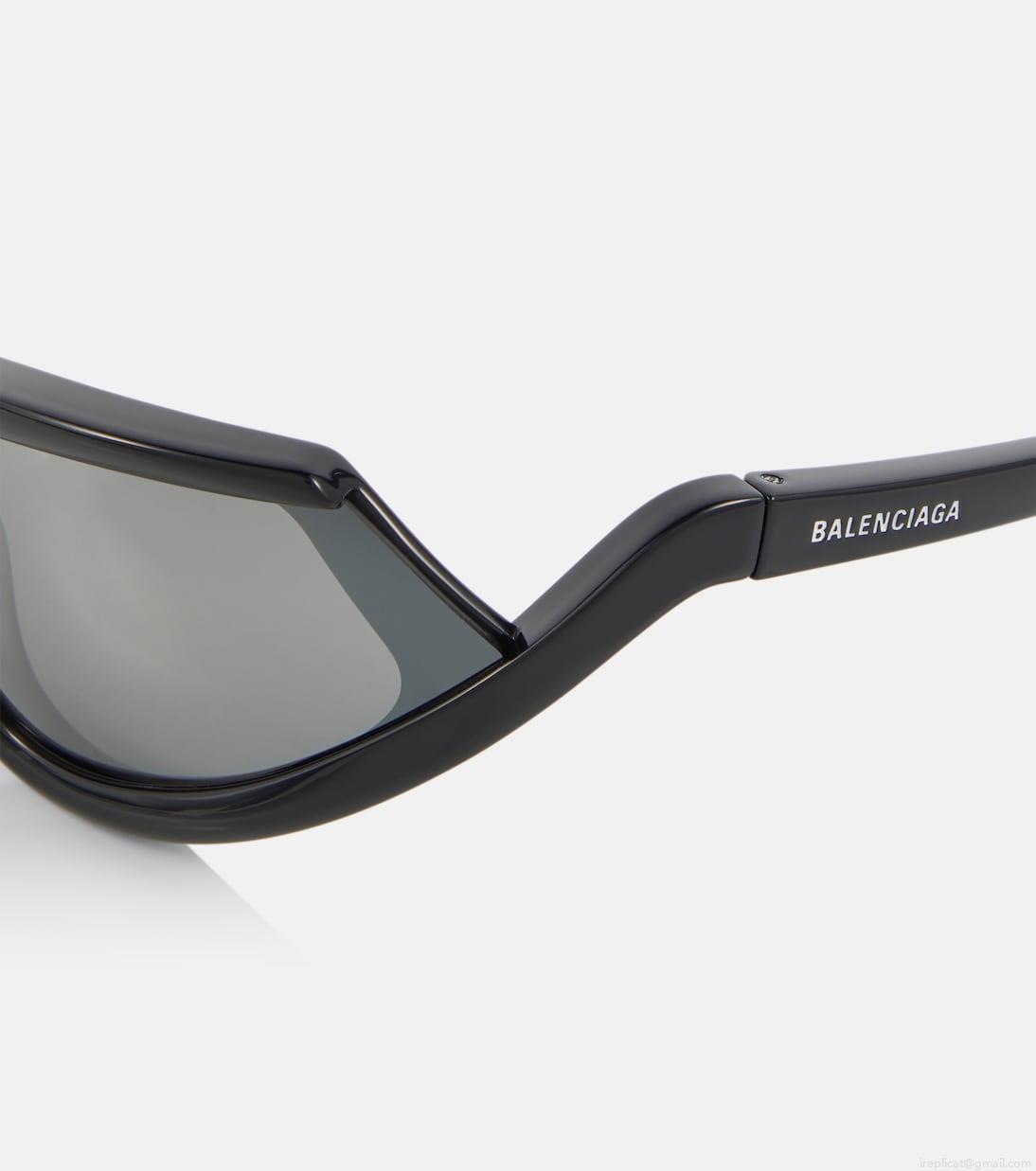 BalenciagaSide Xpander oval sunglasses