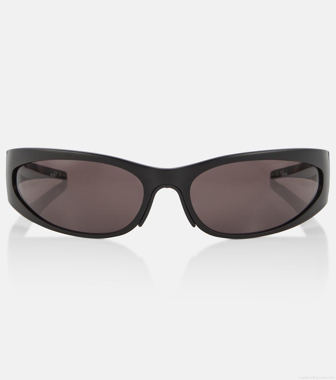 BalenciagaReverse Xpander oval sunglasses