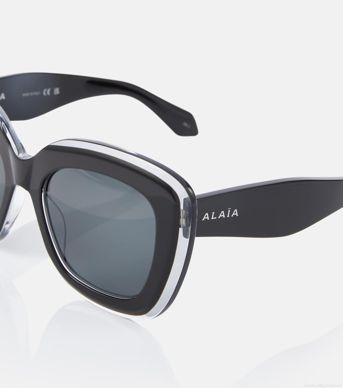 AlaïaLogo square sunglasses