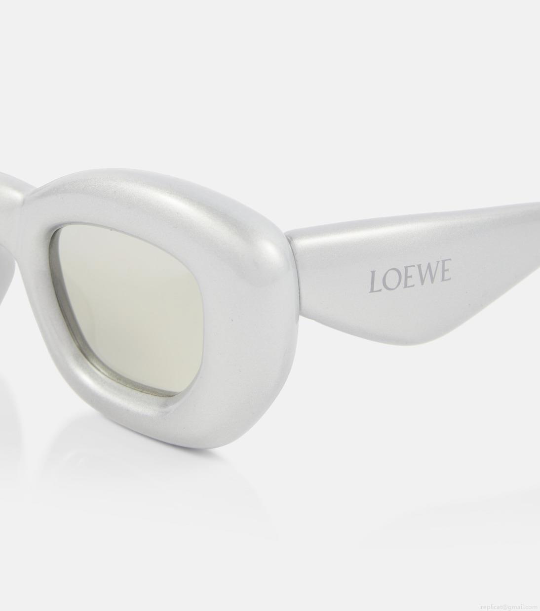 LoeweInflated rectangular sunglasses