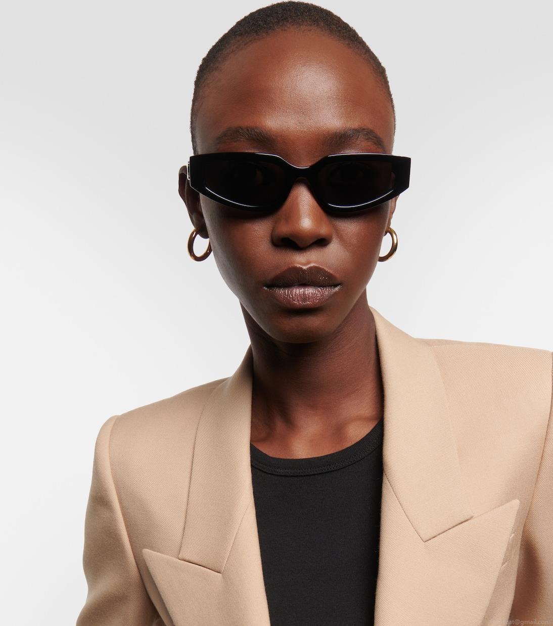 Celine EyewearTriomphe rectangular sunglasses