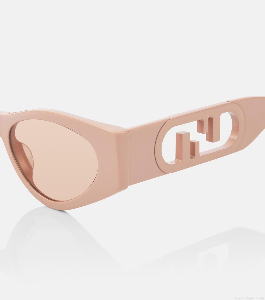 FendiO’Lock cat-eye sunglasses