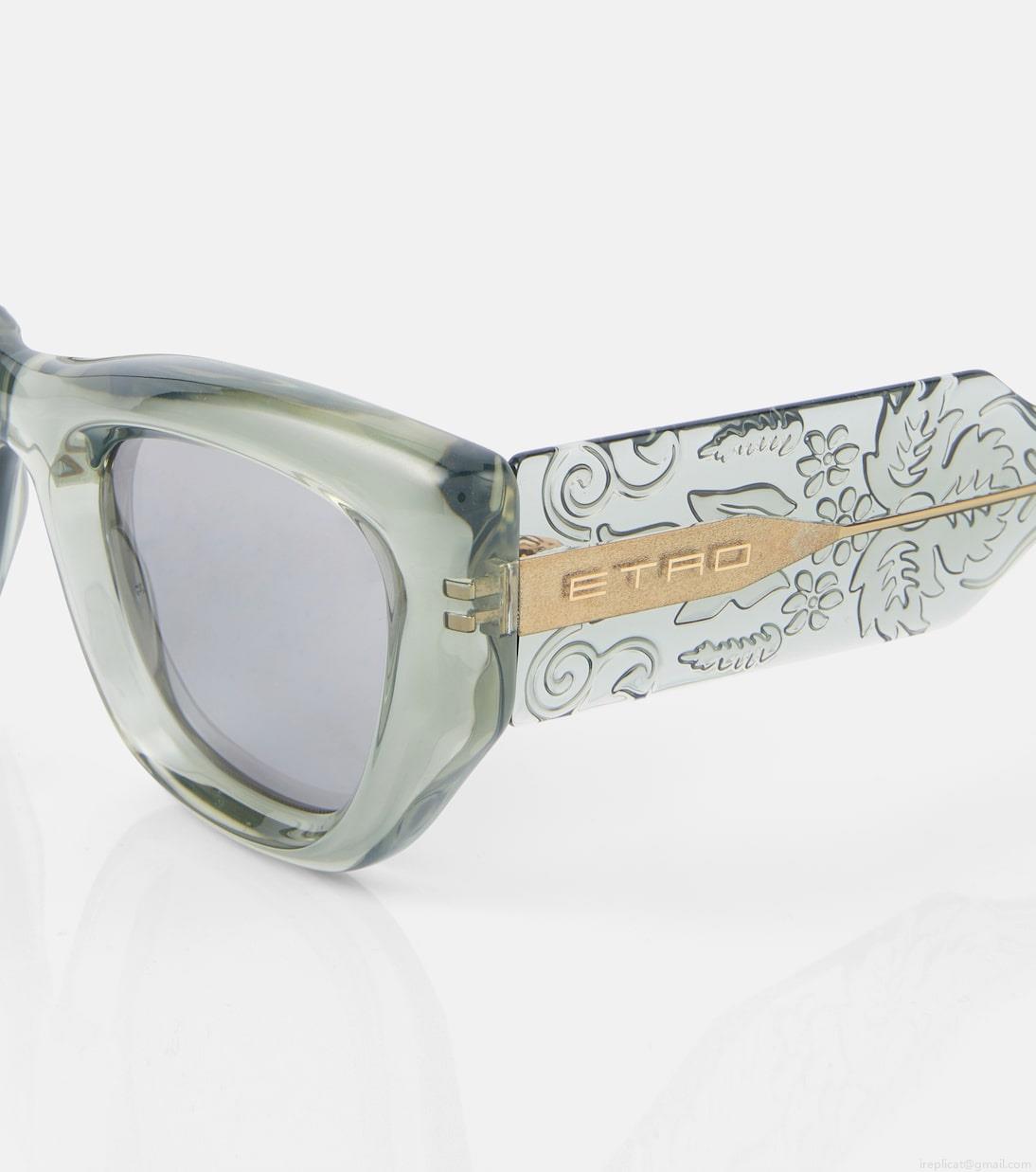 EtroPaisley cat-eye sunglasses