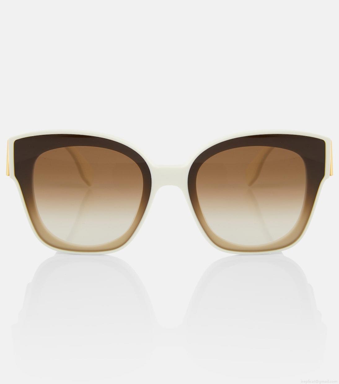 FendiFirst Butterfly square sunglasses