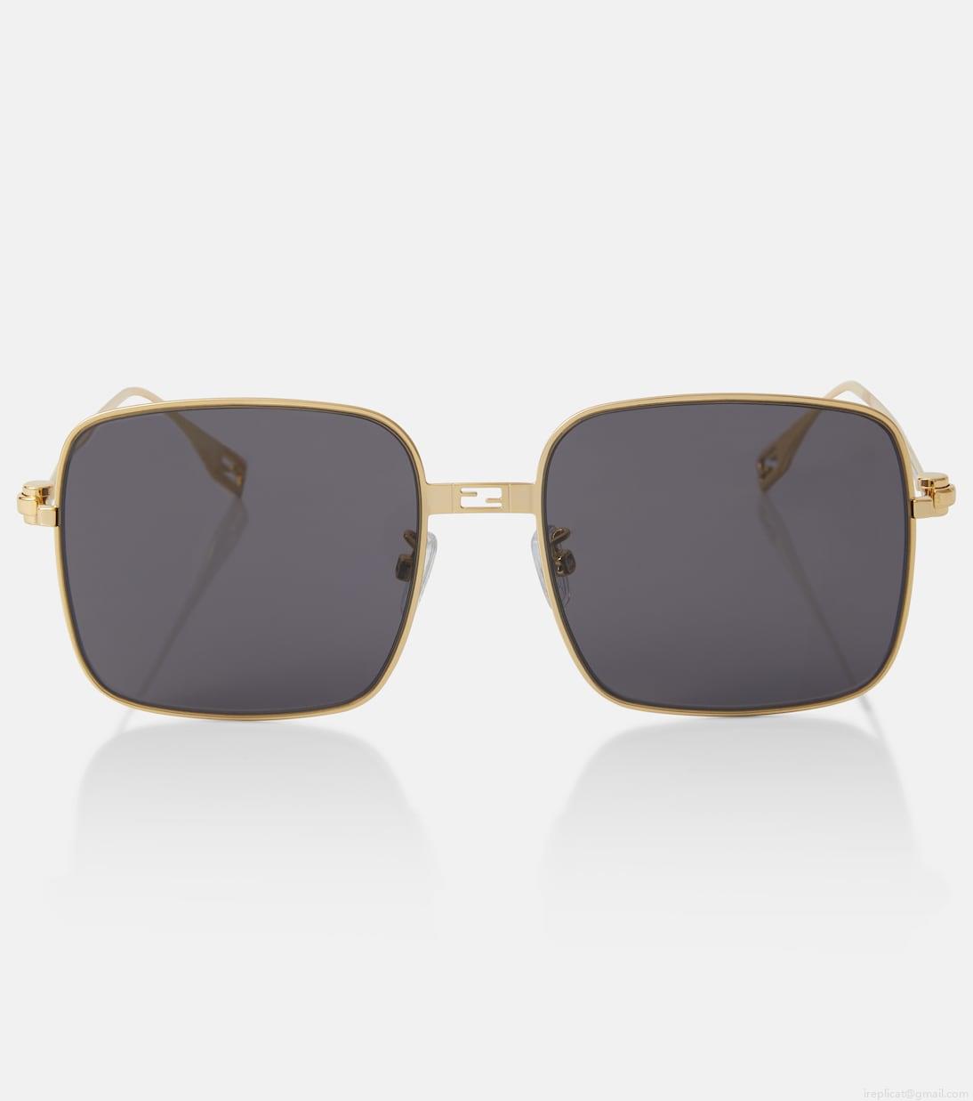 FendiOversized square sunglasses