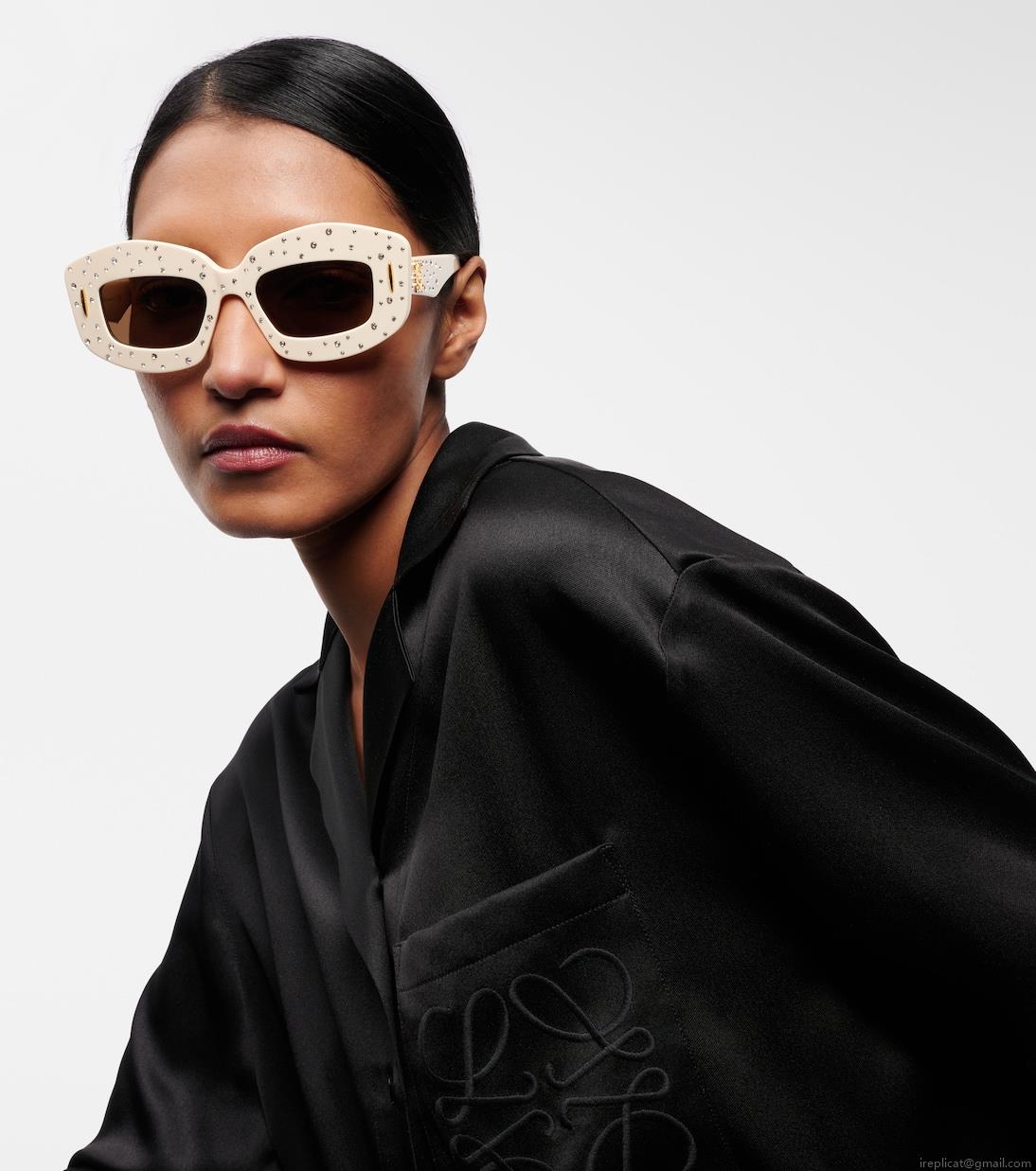 LoeweScreen embellished square sunglasses