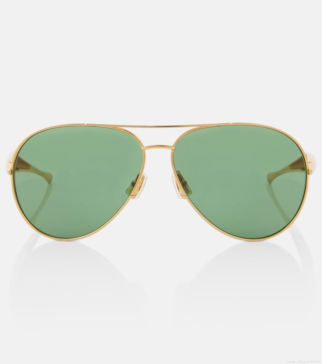 Bottega VenetaSardine aviator sunglasses