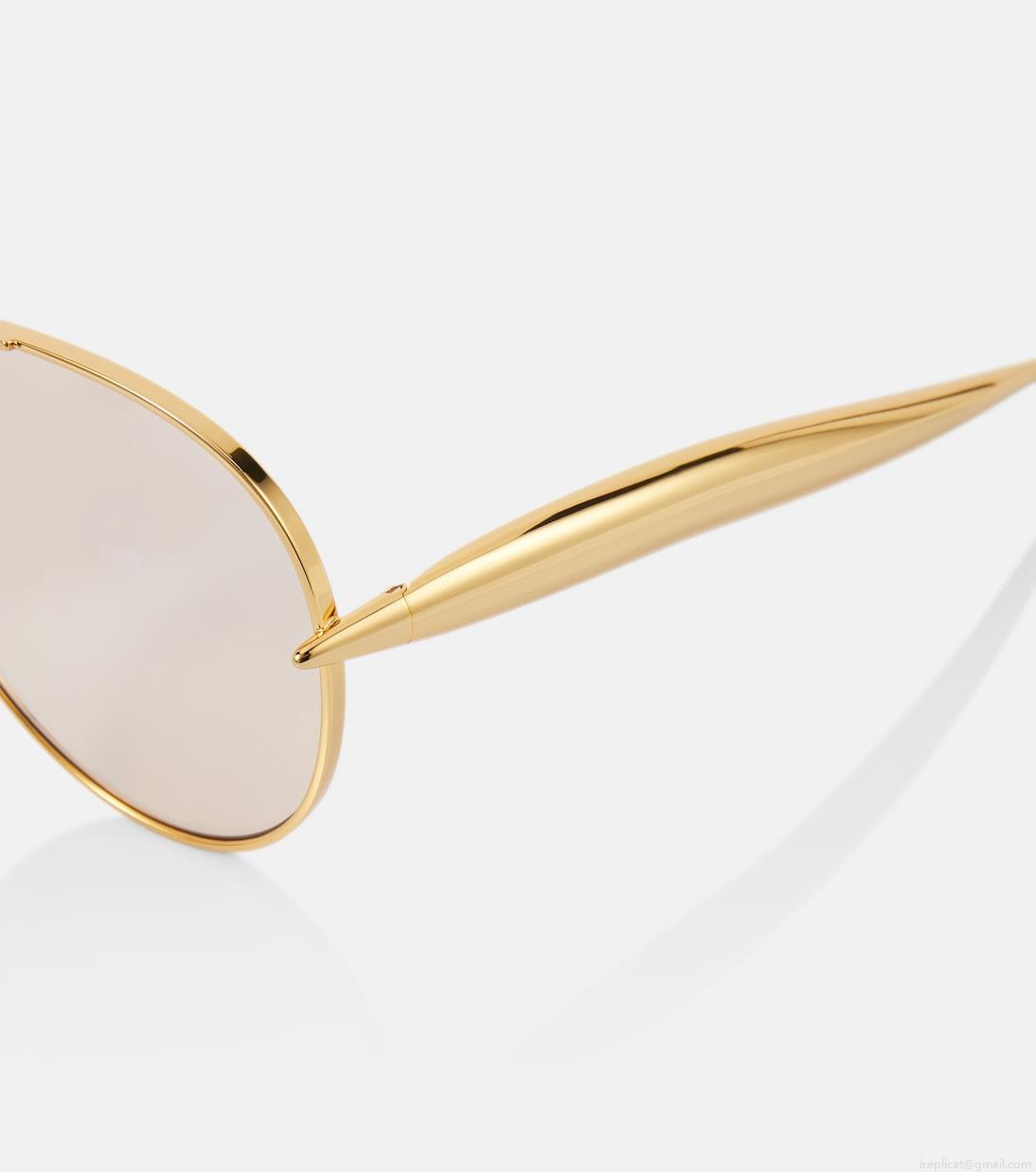 Bottega VenetaSardine aviator sunglasses