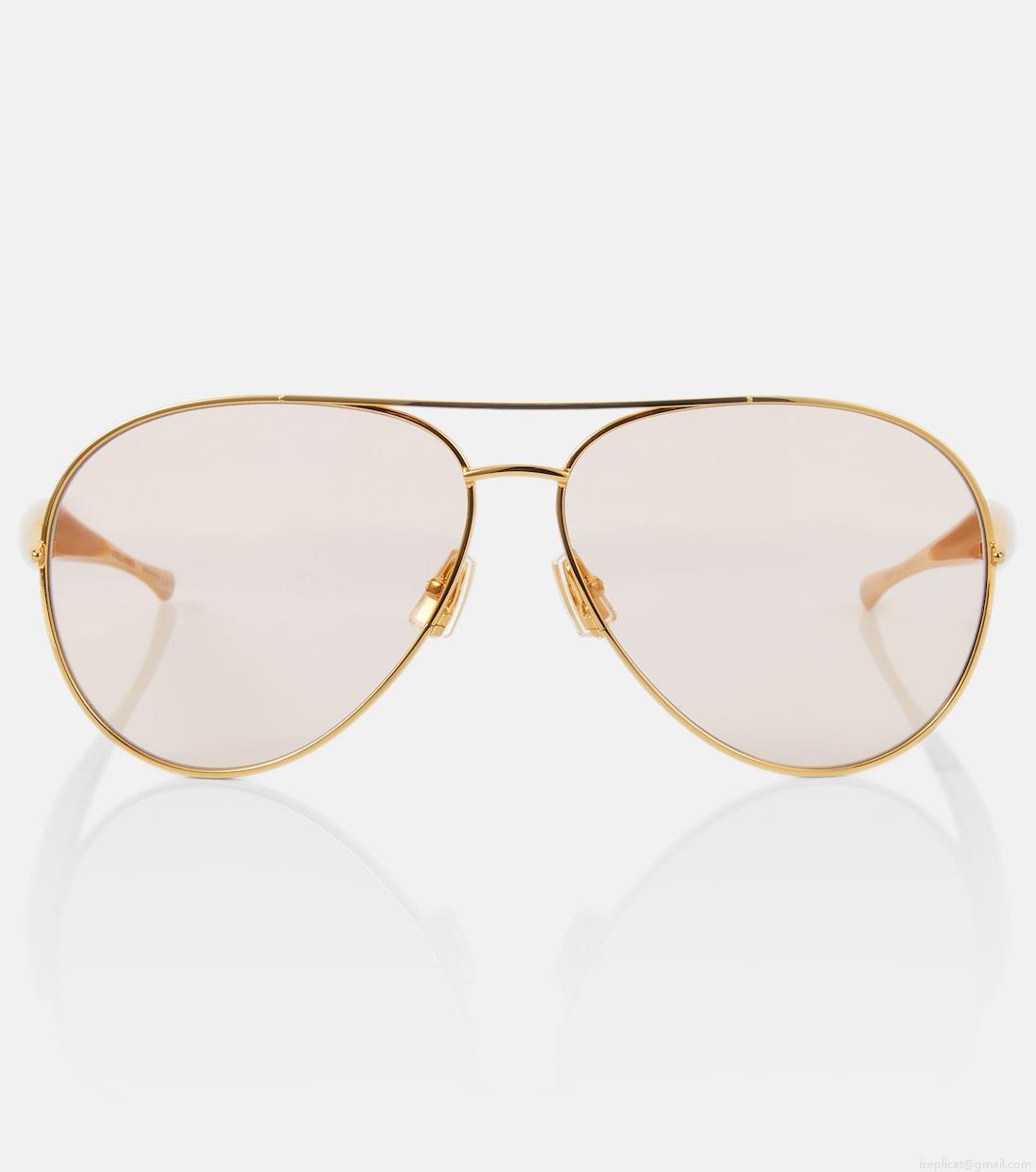 Bottega VenetaSardine aviator sunglasses