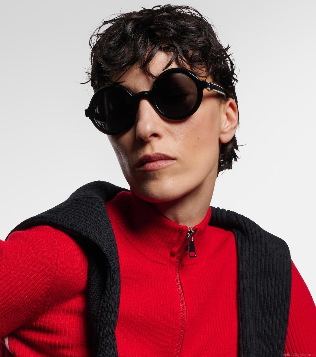 MonclerOrbit round sunglasses