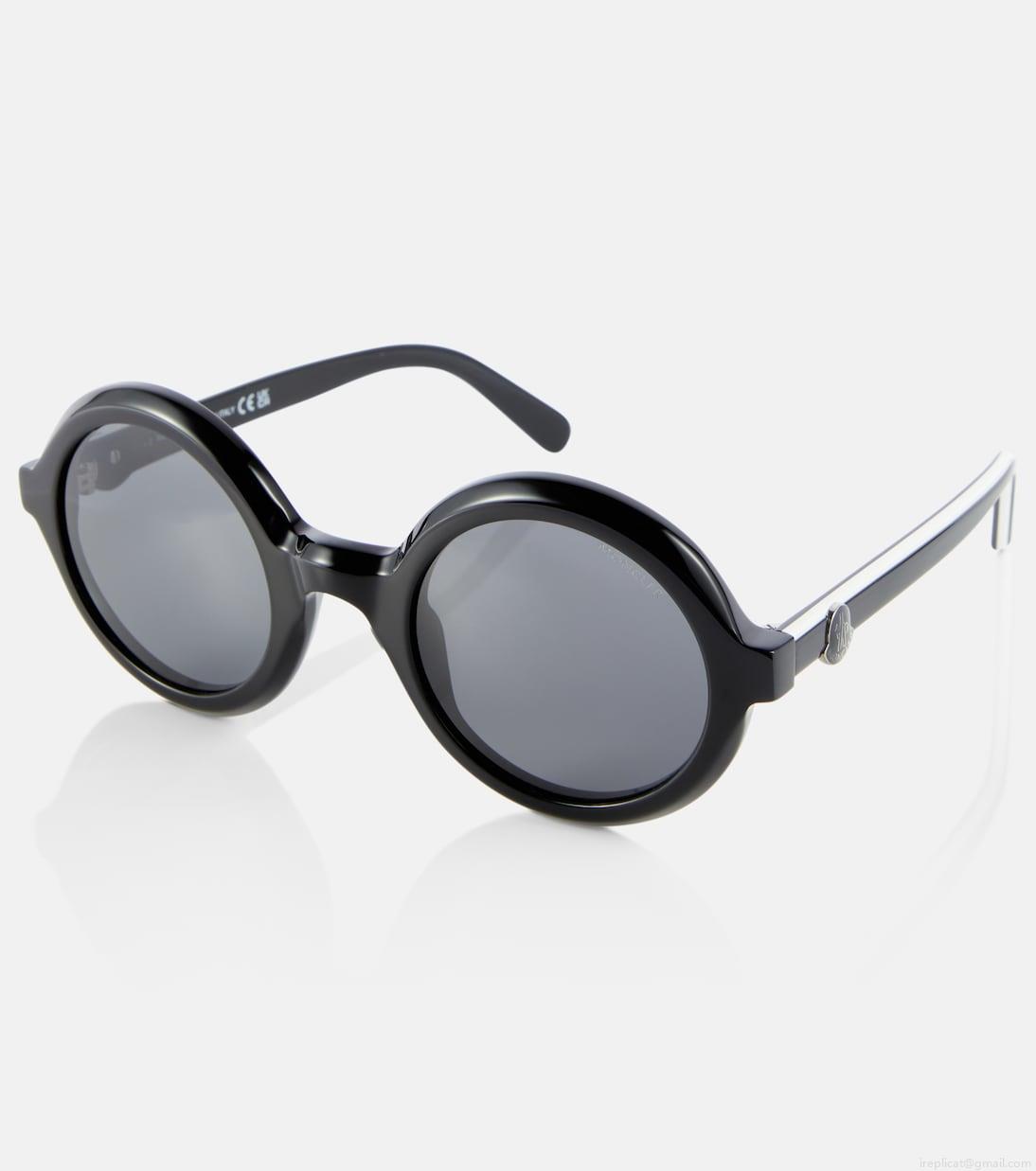 MonclerOrbit round sunglasses