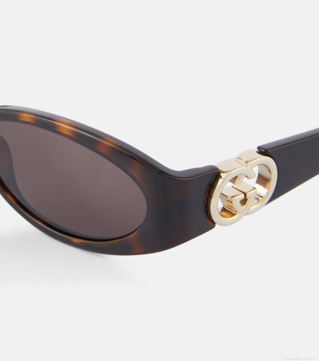 GucciInterlocking G oval sunglasses