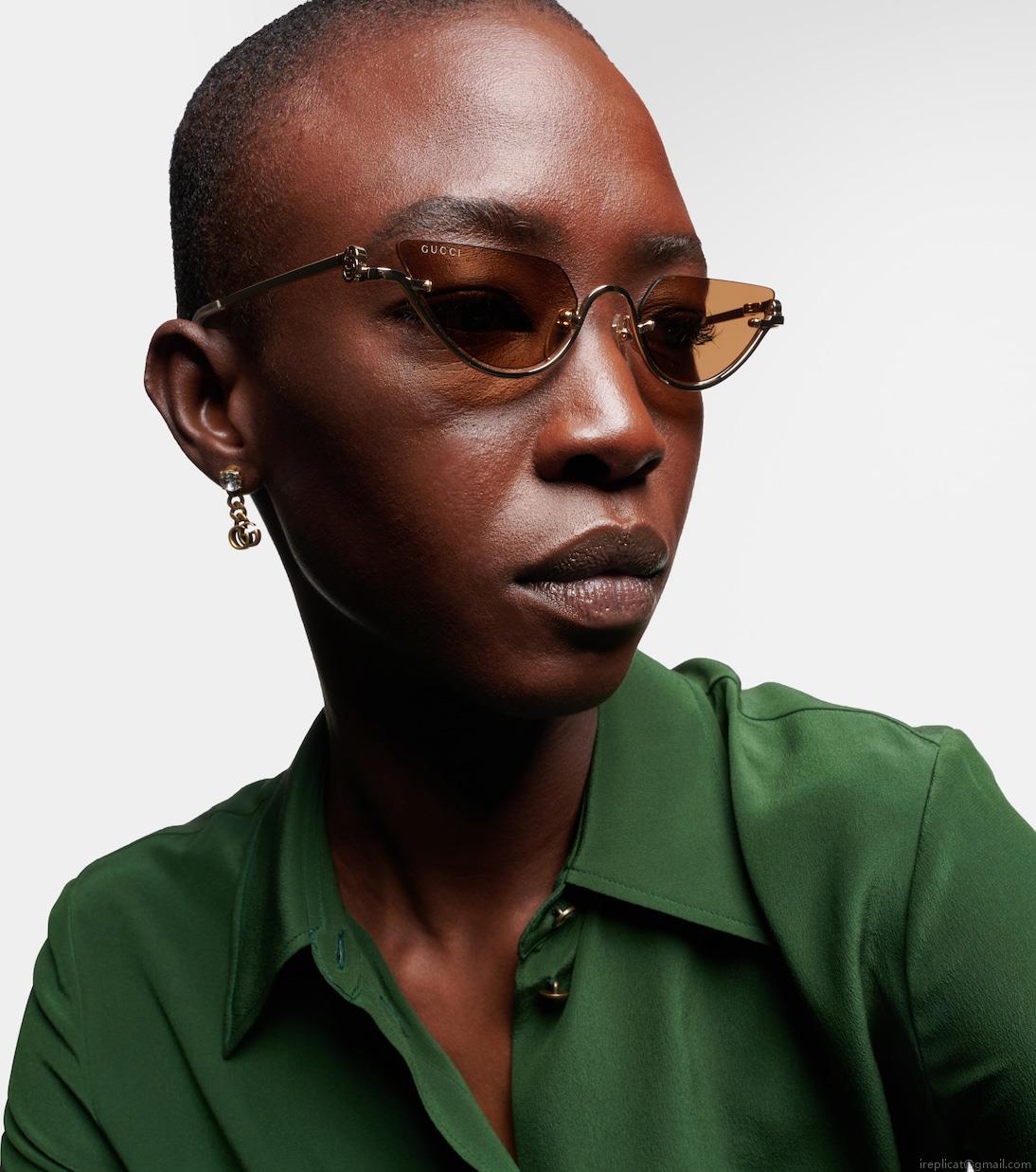 GucciDouble G cat-eye sunglasses