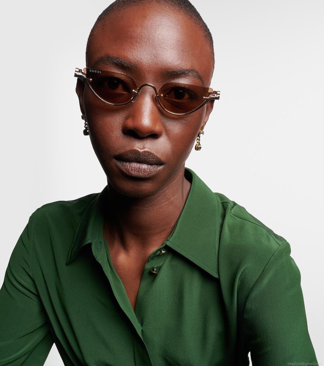 GucciDouble G cat-eye sunglasses