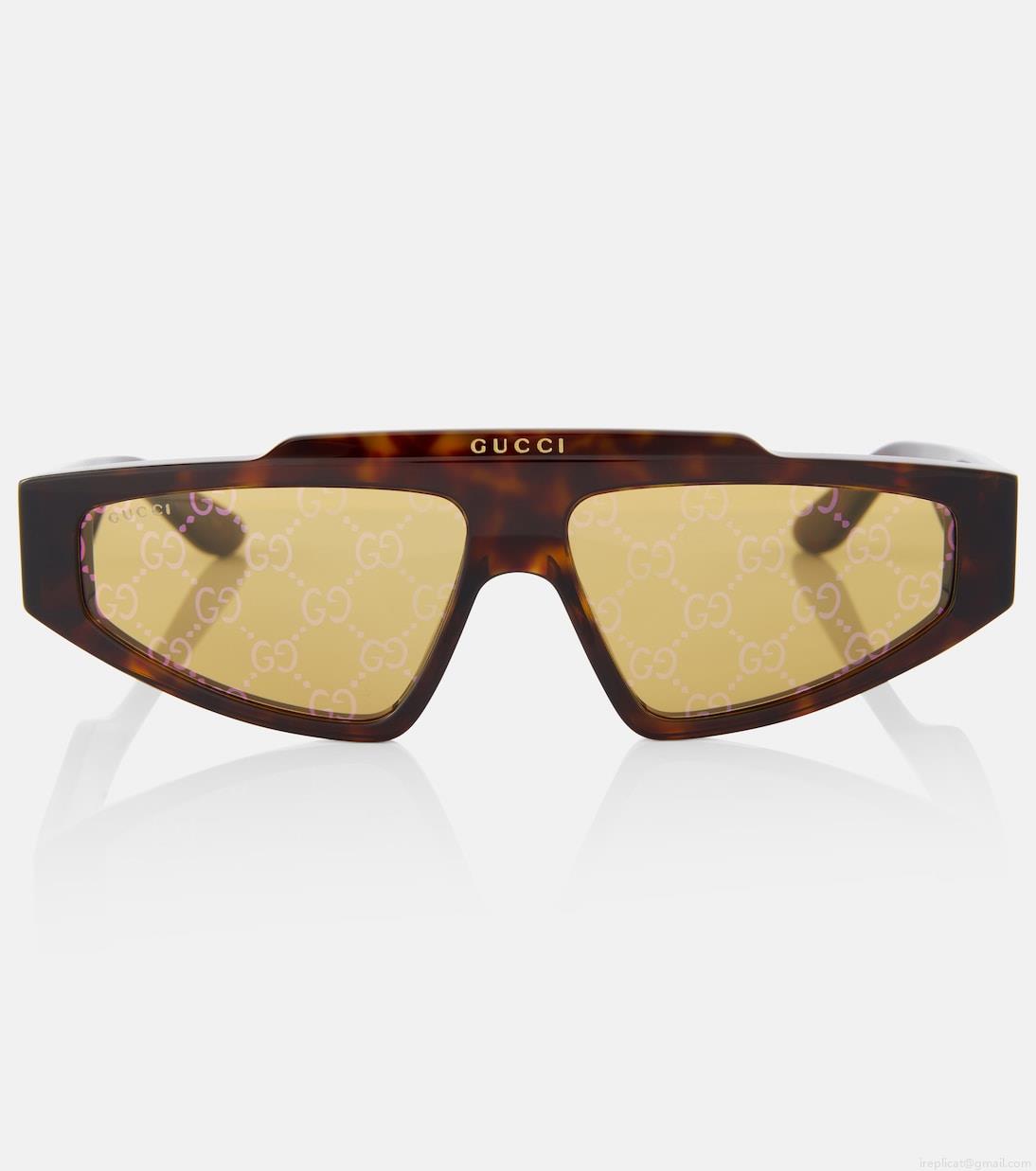 GucciGG flat-top sunglasses