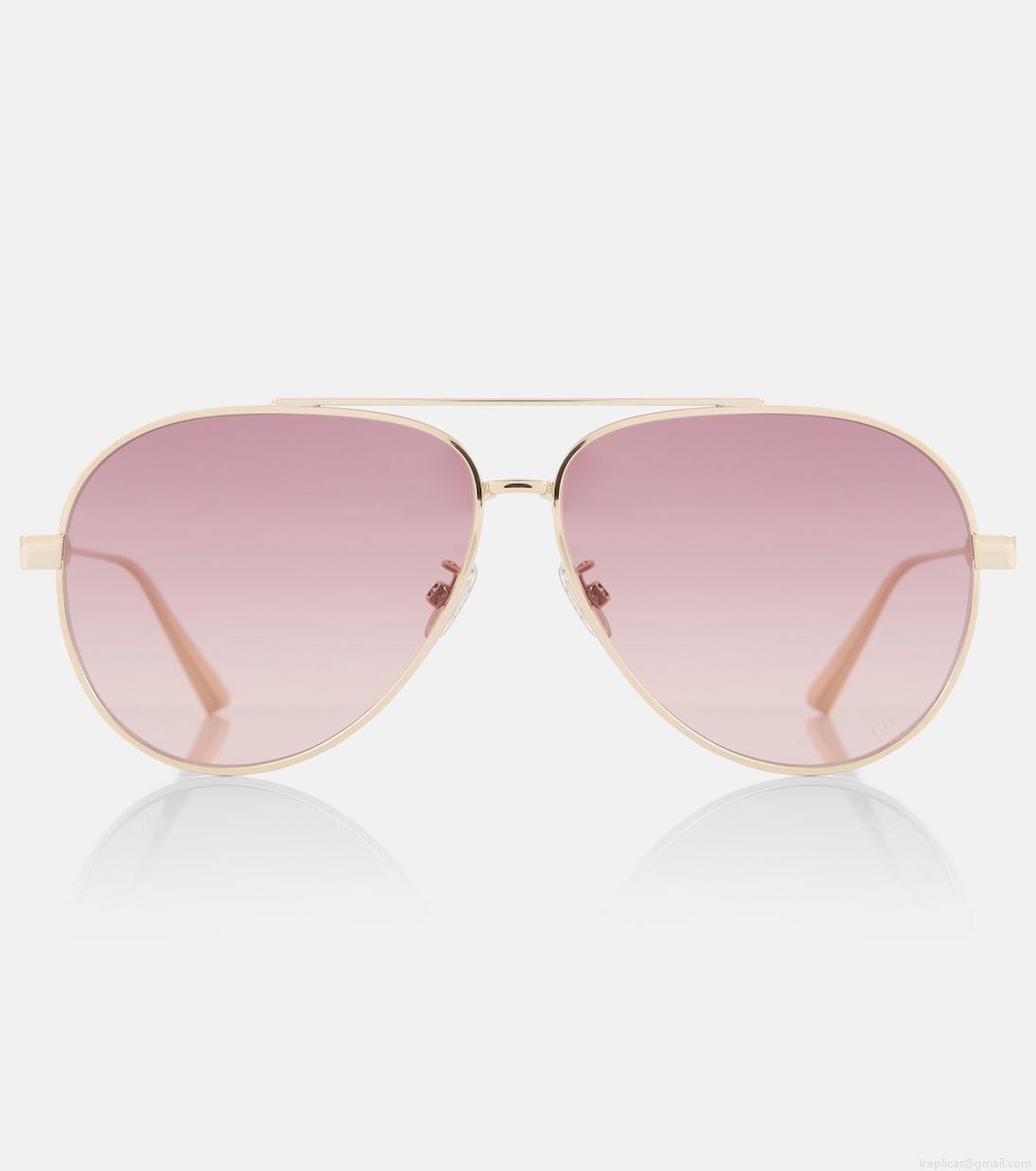 Dior EyewearDiorCannage A1U aviator sunglasses