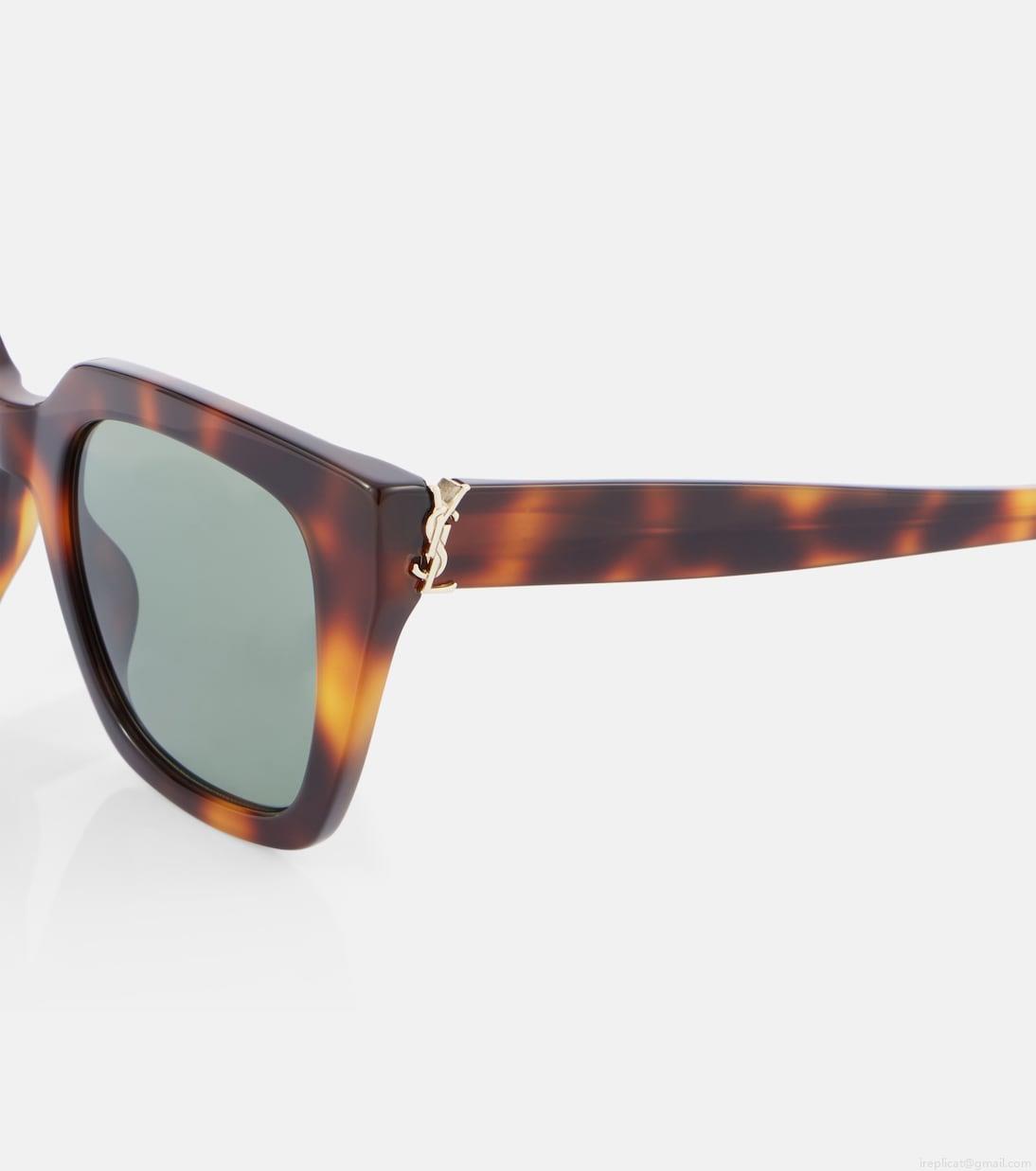 Saint LaurentMonogram oversized sunglasses